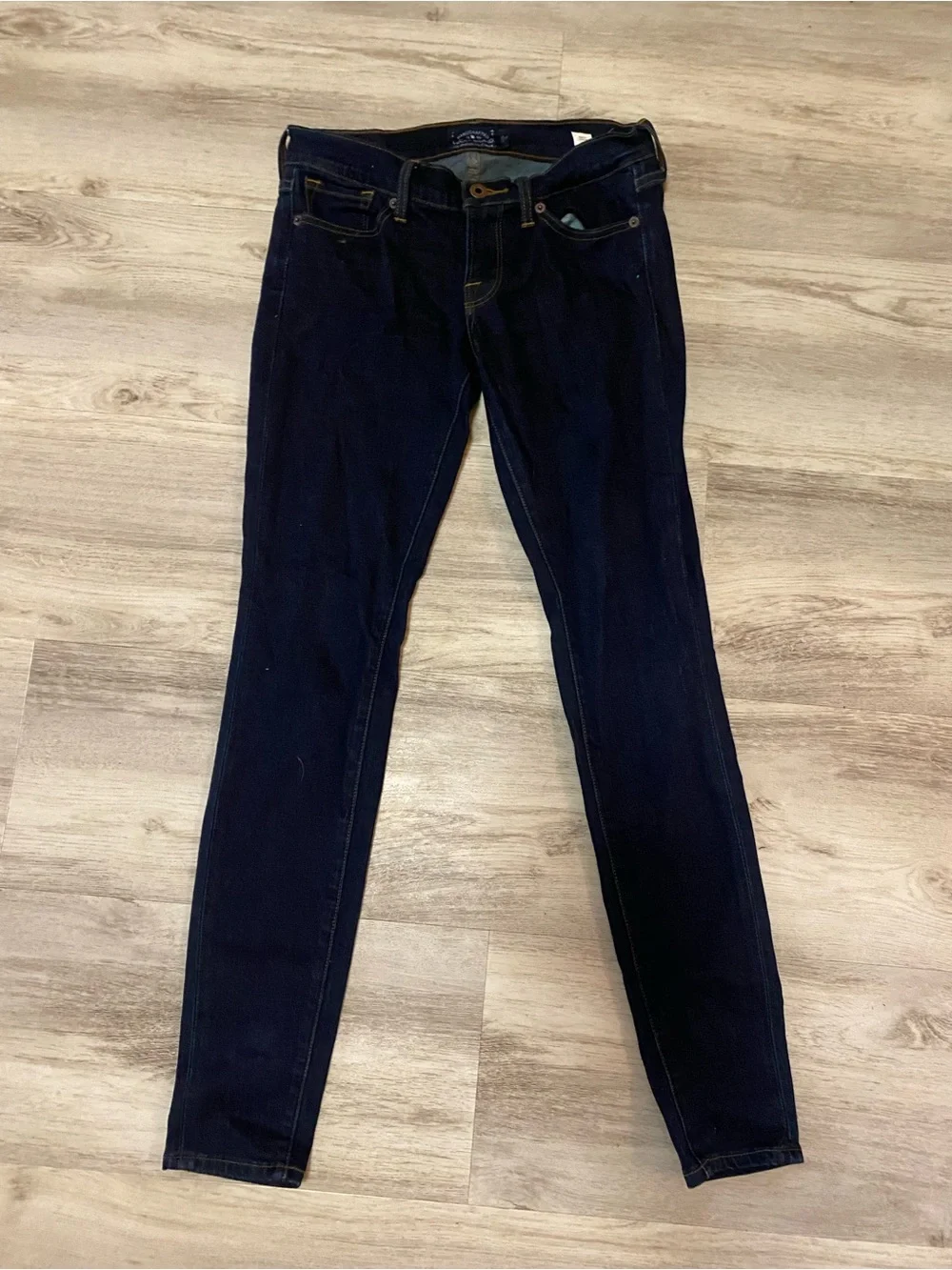 Lucky Brand Charlie Skinny Dark Blue Jeans